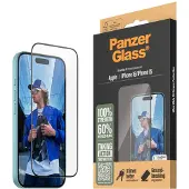 PanzerGlass – Displayschutzfolie – iPhone 15/16 – Ultrabreite Passform mit Easy/Aligner