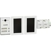 Ritto RGE2092270 Listo Video Zweifamilienhaus-Set TwinBus IP, Weiß, AP