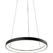 Paul Neuhaus Runde Hängelampe Hoop Schwarz