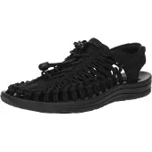 Keen für Damen. 1014099 Uneek Sandalen schwarz (42), Wohnung, Schnürsenkel, Lässig