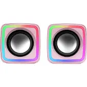 Mars Gaming MSCUBEP, Kabelgebunden, 8 W, 20 - 20000 Hz, 4 Ohm, Pink