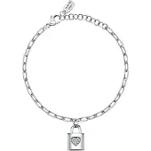 La Petite Story Padlock Heart Crys Armband