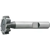 Format Schlitzfräser kurz DIN 850 Typ N Form D HSS Co8 TiAlN ø32,5 x 7mm
