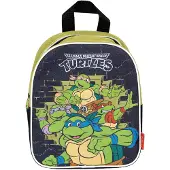 Arditex Tortugas Ninja 24x20x10 Cm Rucksack Grün,Schwarz Kinder Grün,Schwarz One Size