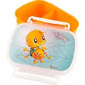 Sigikid Lunchbox "Spinne Widerlich & Friends", (2 tlg.)