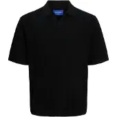 Jack & Jones Poloshirt Varenna 12272578 Schwarz Relaxed Fit
