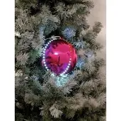 Europalms LED Snowball 8cm, rosa 5x (83501238)
