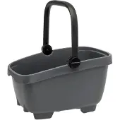 New Looxs Hinterer Korb aus recyceltem Kunststoff Clipper Racktime 2.0 490x370x290mm | Größe 28 L
