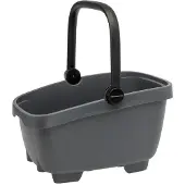 New Looxs Hinterer Korb aus recyceltem Kunststoff Clipper Racktime 490x370x290mm | Größe 28 L