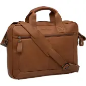 New Looxs Radtasche Luko Leather Cognac 15 Zoll - elegante Bike-Office-Tasche.
