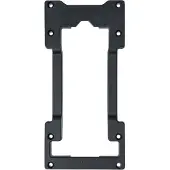 Basil Double Decker Mik Pannier Rack Korbmontage Silber Silber One Size