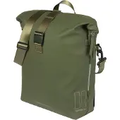 Basil SoHo MIK Studs 17 Liter wasserdichte Fahrrad-Umhängetasche - moss green....