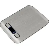 Chilitec Digitale Küchenwaage CT KW-5, 0...5000 g, 180x140x20 mm, silber