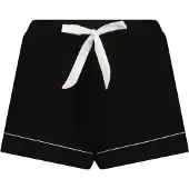 Hunkemoller Jersey-Shorts Essential Schwarz