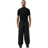 Maium Regenhose Zip Pants Unisex Black-XS