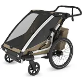 Thule Chariot Cross 2 Fahrradanhänger, Khaki G3