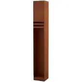 LUCANDE LED-Wegeleuchte Oxido, rostfarben, Höhe 80 cm, IP44