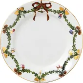 Royal Copenhagen Star Fluted Christmas Platzteller 22 cm