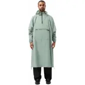 Maium Regenmantel Poncho Unisex Blue Aqua-S