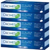 Hermes Arzneimittel GmbH Calcimed D3 600 mg/400 I.E. Brausetablet 100 St