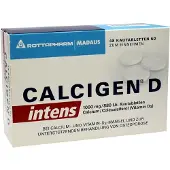 Calcigen D intens 1000 mg/880 I.e. Kautabletten 48 St