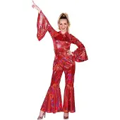Thetru Disco Catsuit rot