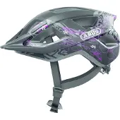 ABUS Fahrradhelm Aduro 3.0 LED - sportiver City-Helm in stilvollem Design für alltägliche und sportliche Touren - mit Rücklicht - für Damen und Herren - Schwarz/Rot, Größe M (52-58 cm)
