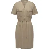 Ragwear Blusenkleid "Roisana" Außentaschen Brusttaschen Eingrifftaschen Leichtes Sommerkleid mit Brusttaschen