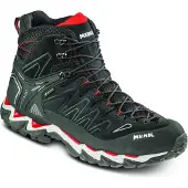 Meindl Freizeitschuh Lite Hike GTX Größe 12, Schutzstufe:nv, Größe:6,5, Farbe:schwarz/rot, Weite:nv