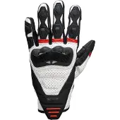 IXS Rapid 1.0 Perforierte Schwarz Weiß Rot Handschuhe Größe M
