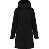 Blue Loop Originals Virga Iso Parka Damen Isolations-Parka nachhaltige Winter-Jacke mit OrganoTex Industrial DWR-Imprägnierung W-PP006-22-B001 Schwarz
