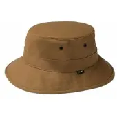 Tilley Waxed Cotton Bucket - Hut British Tan L