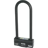 ABUS Bügelschloss Granit Power 58/140HBIII – starkes Motorradschloss mit doppelter Verriegelung – -Sicherheitslevel 18 – Bügelhöhe 260 mm