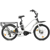 LLobe Cargo City E-Bike 24" Cargado weiß 36V/13Ah
