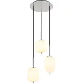 Globo Lighting Lighting Hängeleuchte Metall Nickel matt, 3x E14