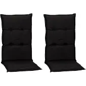 Beo Hochlehner Auflagen Trabzon 2er-Set ca.118x46x8cm Anthr.