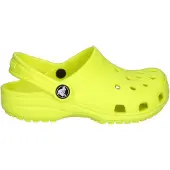 Crocs Classic Kids Kinder Komfort-Clogs Neongelb (Acidity), 206991-76M