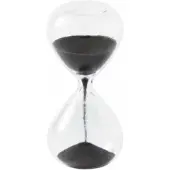 Pols Potten Sanduhr Sandglass Ball Black XXS