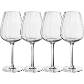 Villeroy & Boch Rotweinglas "Rotweinkelch Rose Garden 200 ml 4er Set transparent"