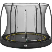 Salta Trampolin Comfort Edition Boden Rund Rund 183cm - Schwarz (5391a)