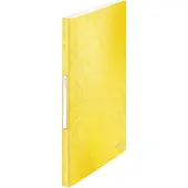 Leitz 46320016, A4, Polypropylen (PP), Gelb, Porträt, 80 g/m², 40 Taschen