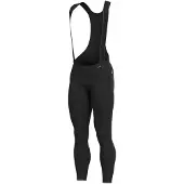 ALÉ Lange Fahrradhose mit Trägern - CLIMA WARM PLUS R-EV1 - Schwarz 2XL