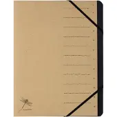 Pagna 40061-11, Konventioneller Dateiordner, A4, Karton, Braun, 1 Stück(e)