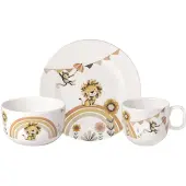 Villeroy & Boch Kinderservies Roar like a Lion Weiß (3-teilig)