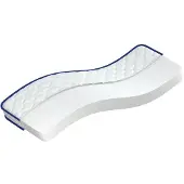 vidaXL Memory-Schaum-Matratze 70x200x17 cm Weich Weiß