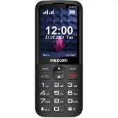 Maxcom MM445 4G, Balken, Dual-SIM, 7,11 cm (2.8"), 0,3 MP, 1700 mAh, Schwarz