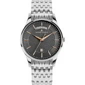 Jacques Lemans Armbanduhr Date London Grey - Silver