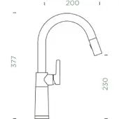 Schock SC-520 Ivy (555120IVY) Hochdruck Schlauchbrause