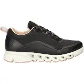 Ecco Herren Sneaker Halbschuhe Schwarz mit flexibler Sohle