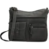 Hide & Stitches Idaho Shoulderbag black